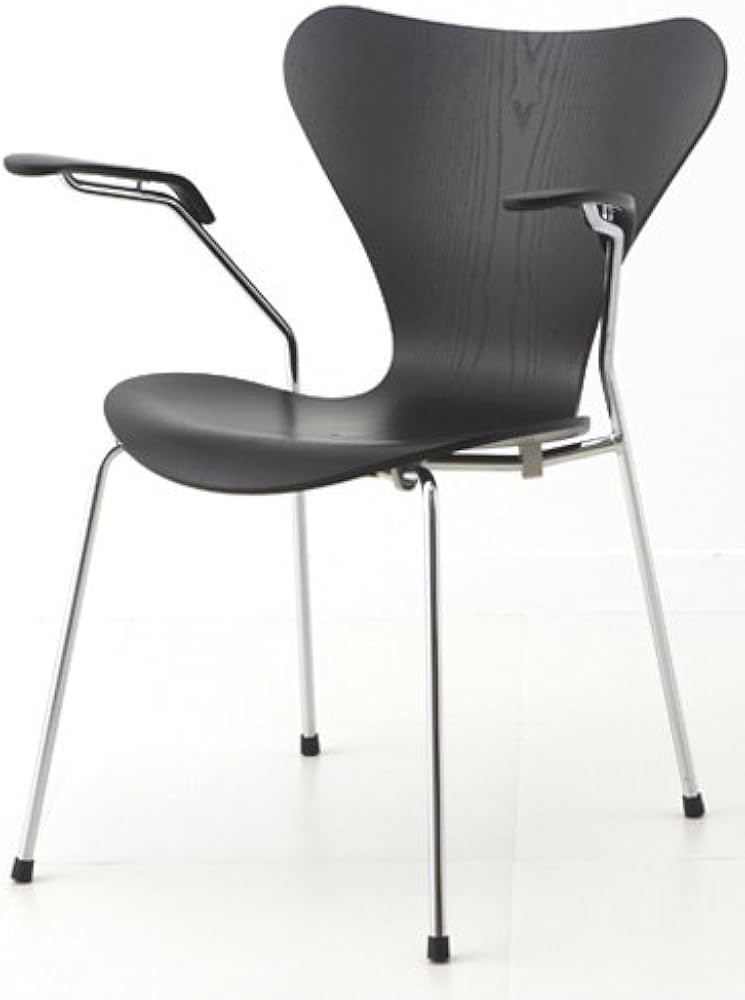 Amazon|セブンチェアアーム付き ブラック (Fritz Hansen フリッツ Amazon|セブンチェアアーム付き ブラック (Fritz Hansen フリッツ